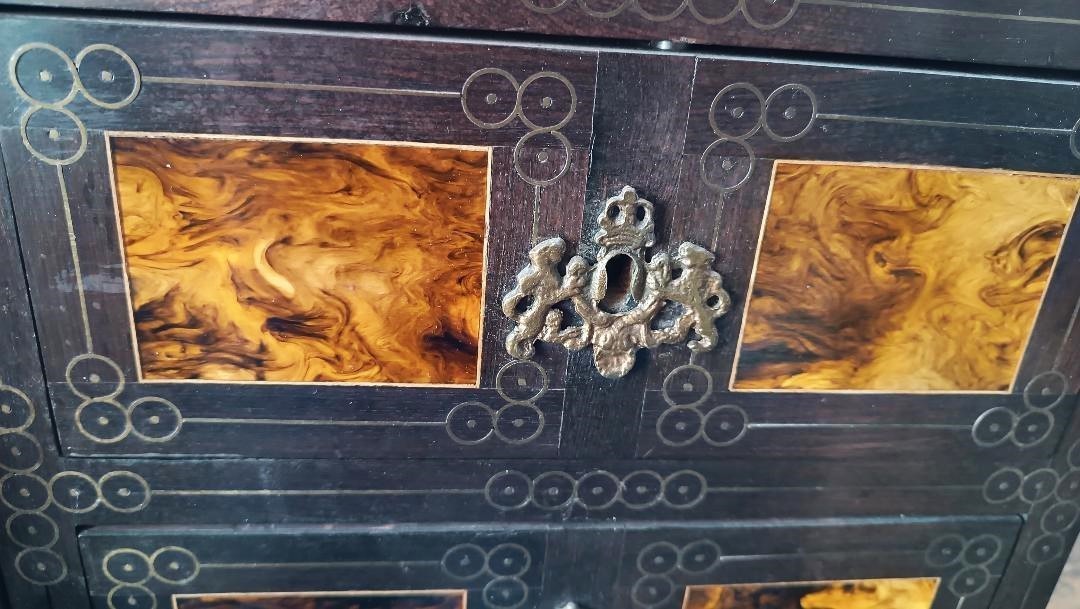 Large Inlaid Coin Purse From The Early 1900s-photo-7