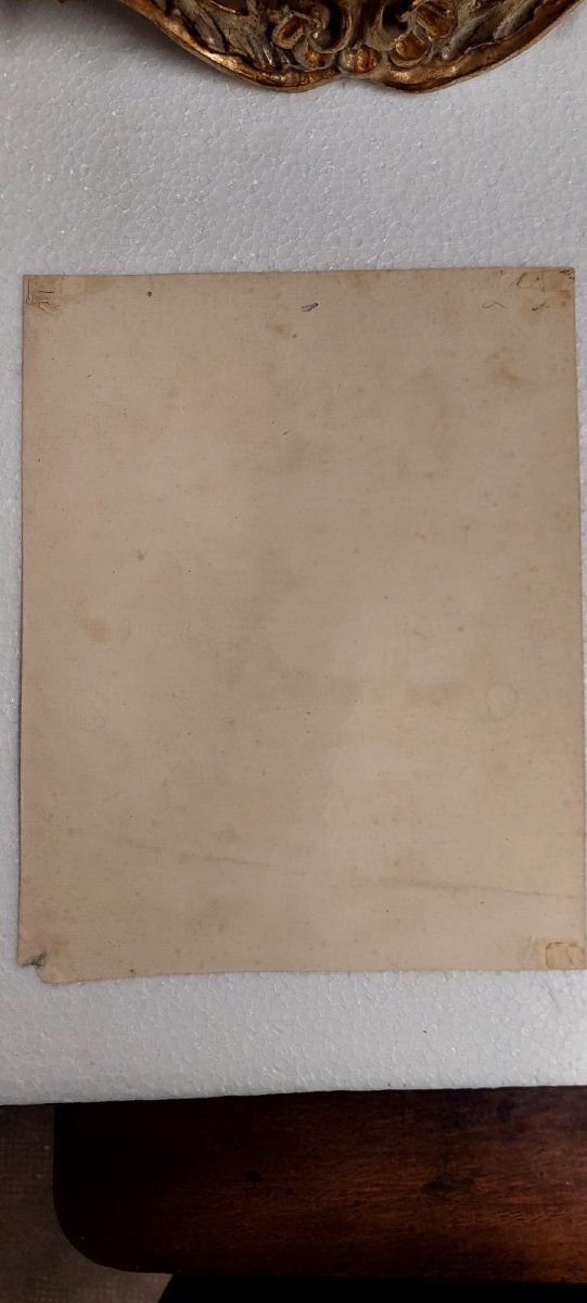 Autoportrait de Jean Jacques de Boisseau, 1796. Très rare.  Eau-forte imprimée sur papier vergé-photo-3