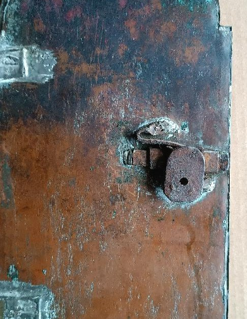 Antique Bronze Tabernacle Door From The 18th Century-photo-4