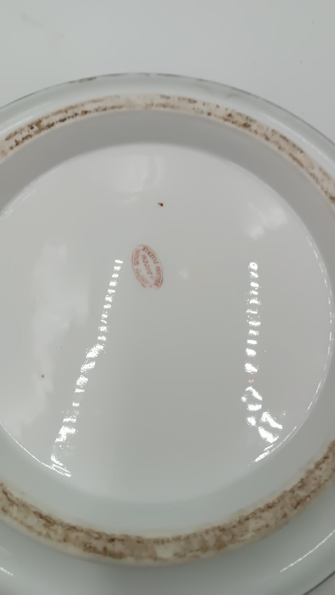 Pair Of Cashpot Vases, Ginori Porcelain, Second Half Of The 19th Century-photo-4