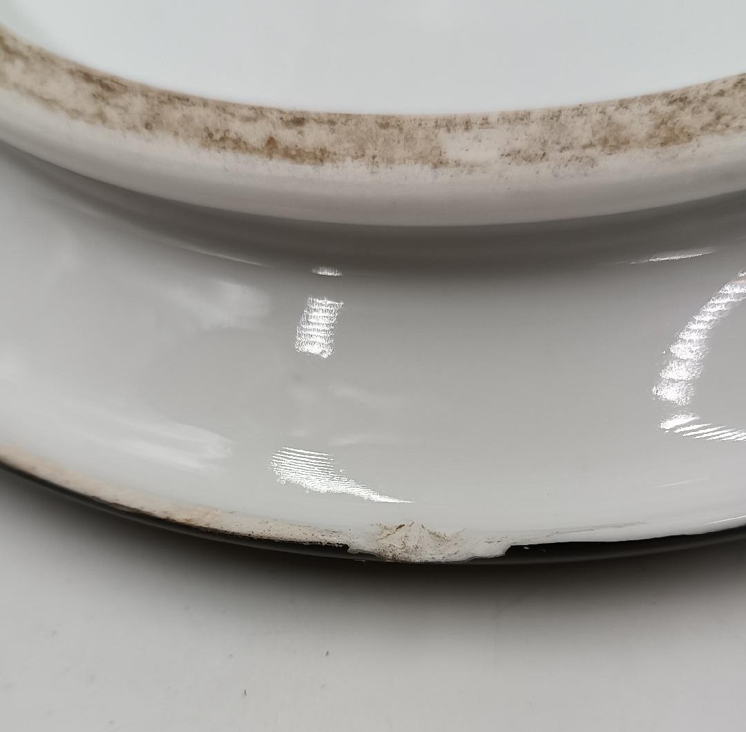 Pair Of Cashpot Vases, Ginori Porcelain, Second Half Of The 19th Century-photo-6