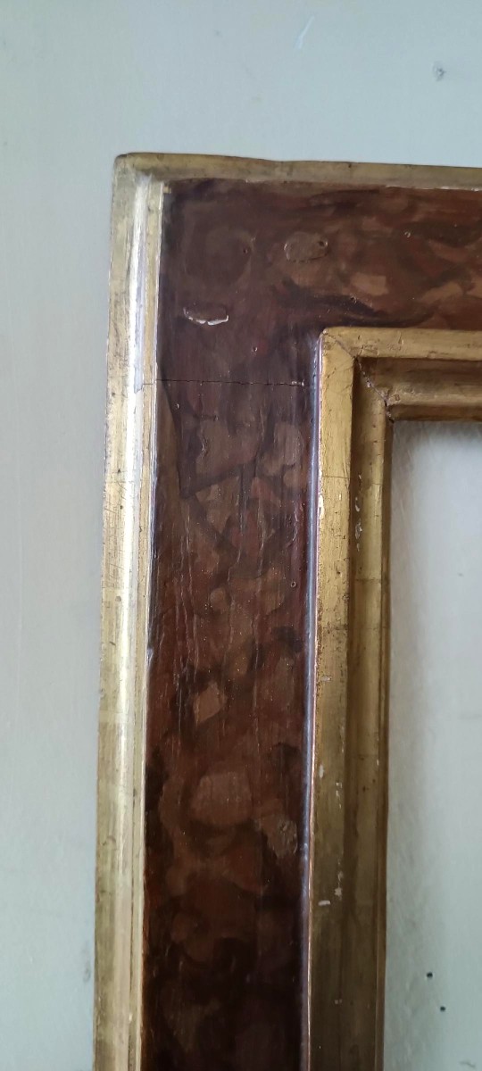 Cadre toscan ancien du XVIIIe siècle-photo-4