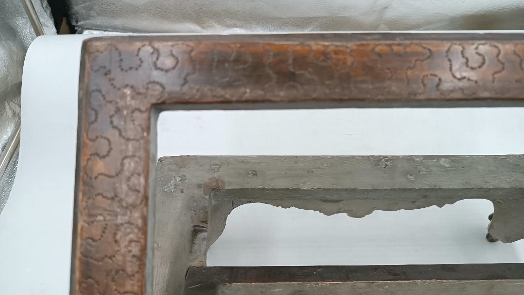 18th Century Silver-plated Wooden Lectern, Italy-photo-1