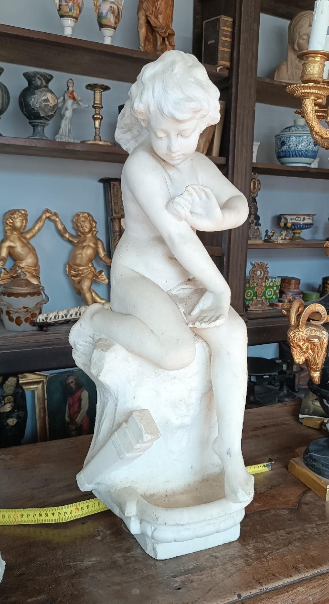 Large 19th Century Marble Sculpture