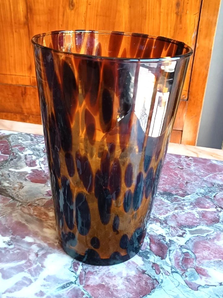 Spotted Murano Glass Vase, 1970s-photo-2