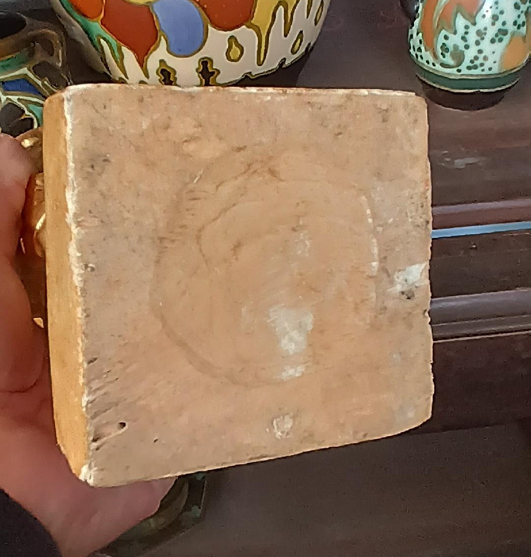 Paire de chandeliers anciens à support palme, Toscane, début du XIXe siècle, -photo-5