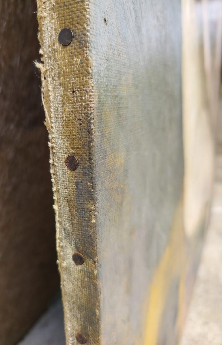 Oil On Canvas Depicting A Female Nude, By Armando Spadini (florence 1883 - Rome 1995) --photo-5