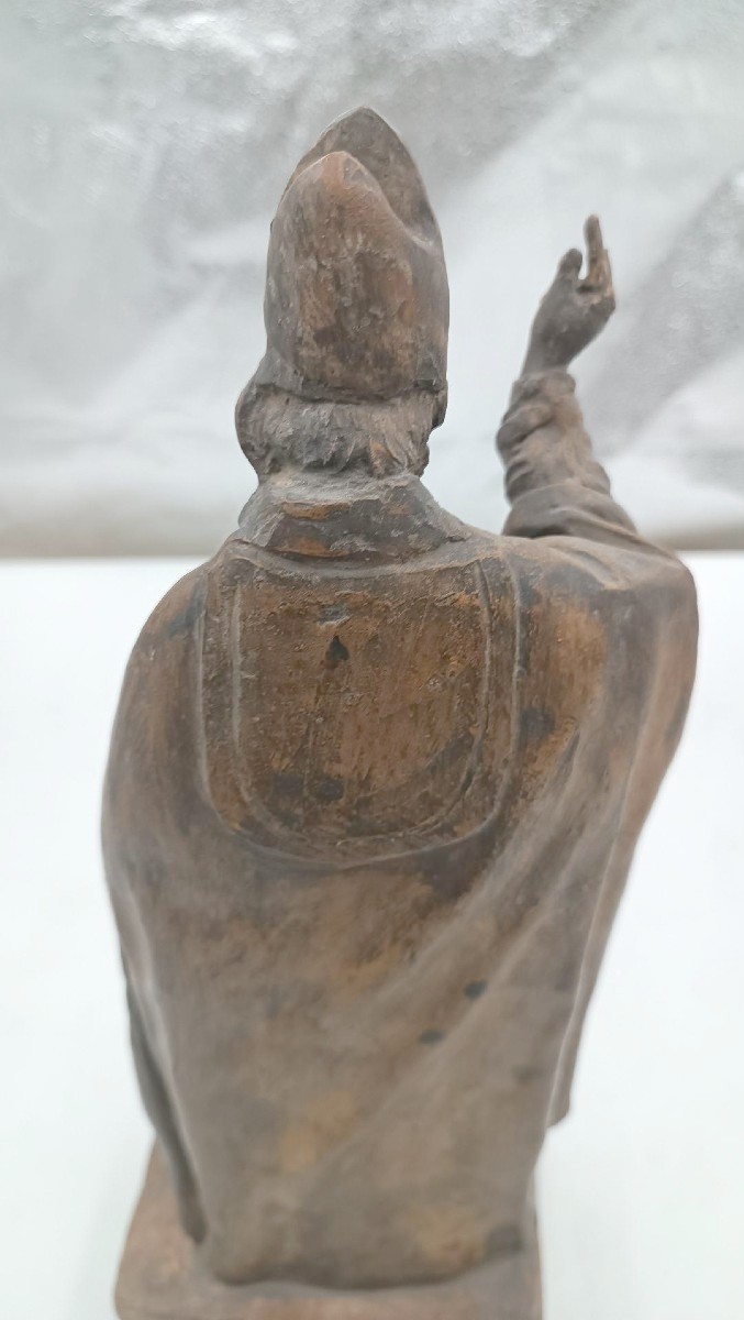 Sculpture En Terre Cuite Du XVIIIe Siècle - école émilienne De San Petronio (italie)-photo-5