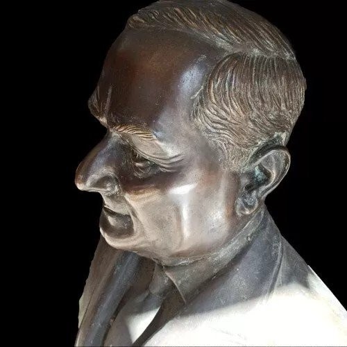 Large Bronze Sculpture From The Early 1900s, Signed By The Marinelli Foundry In Florence -photo-4