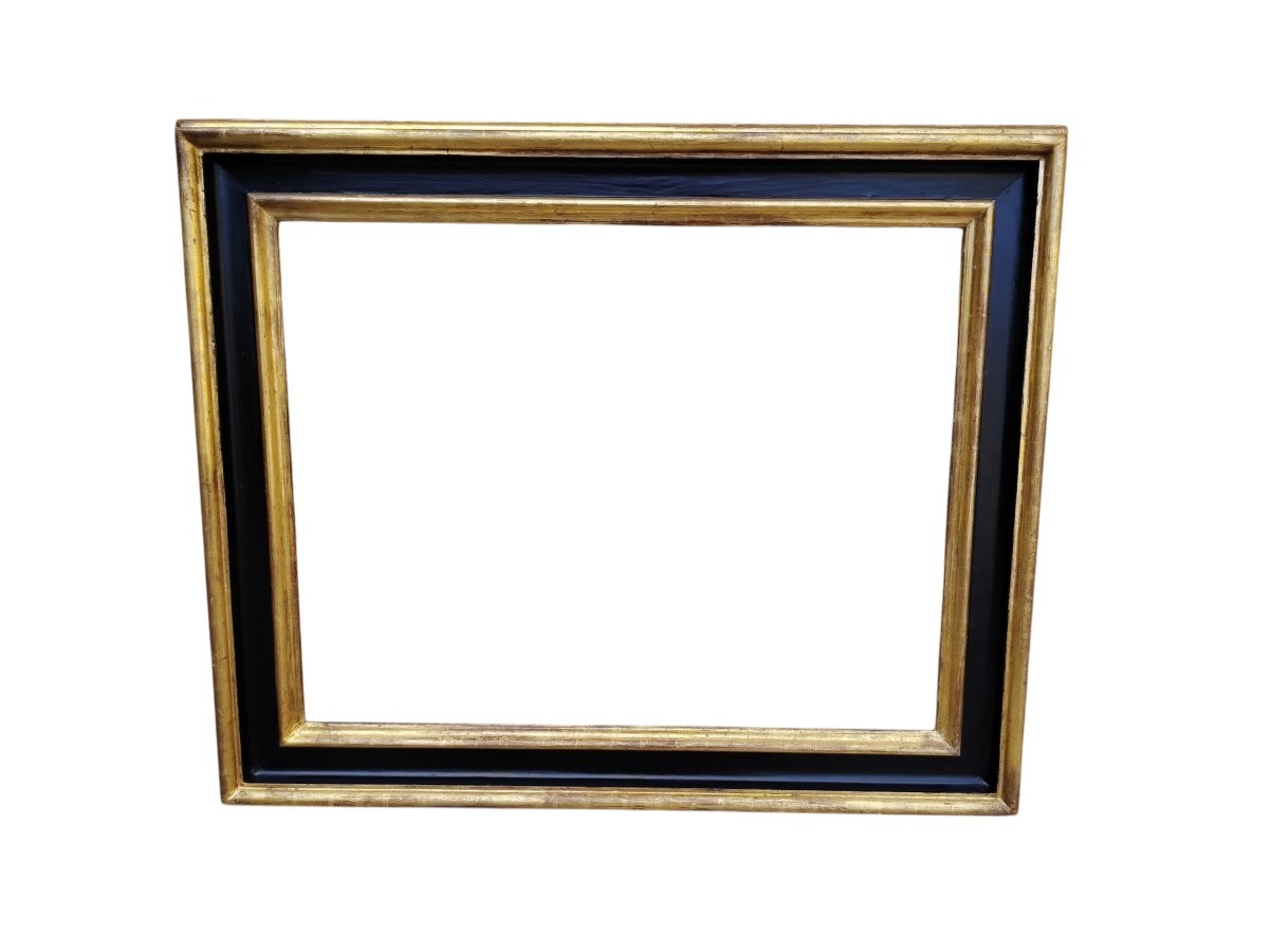 Salvador Rosa Wooden Frame With Gilded Moldings-photo-2