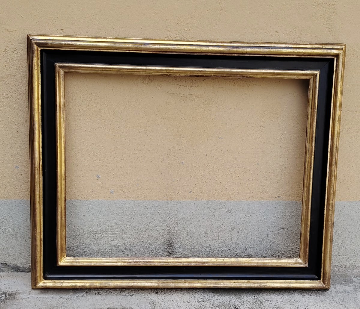 Salvador Rosa Wooden Frame With Gilded Moldings-photo-4