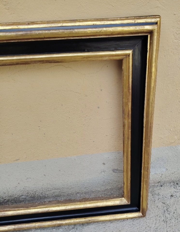 Salvador Rosa Wooden Frame With Gilded Moldings-photo-1
