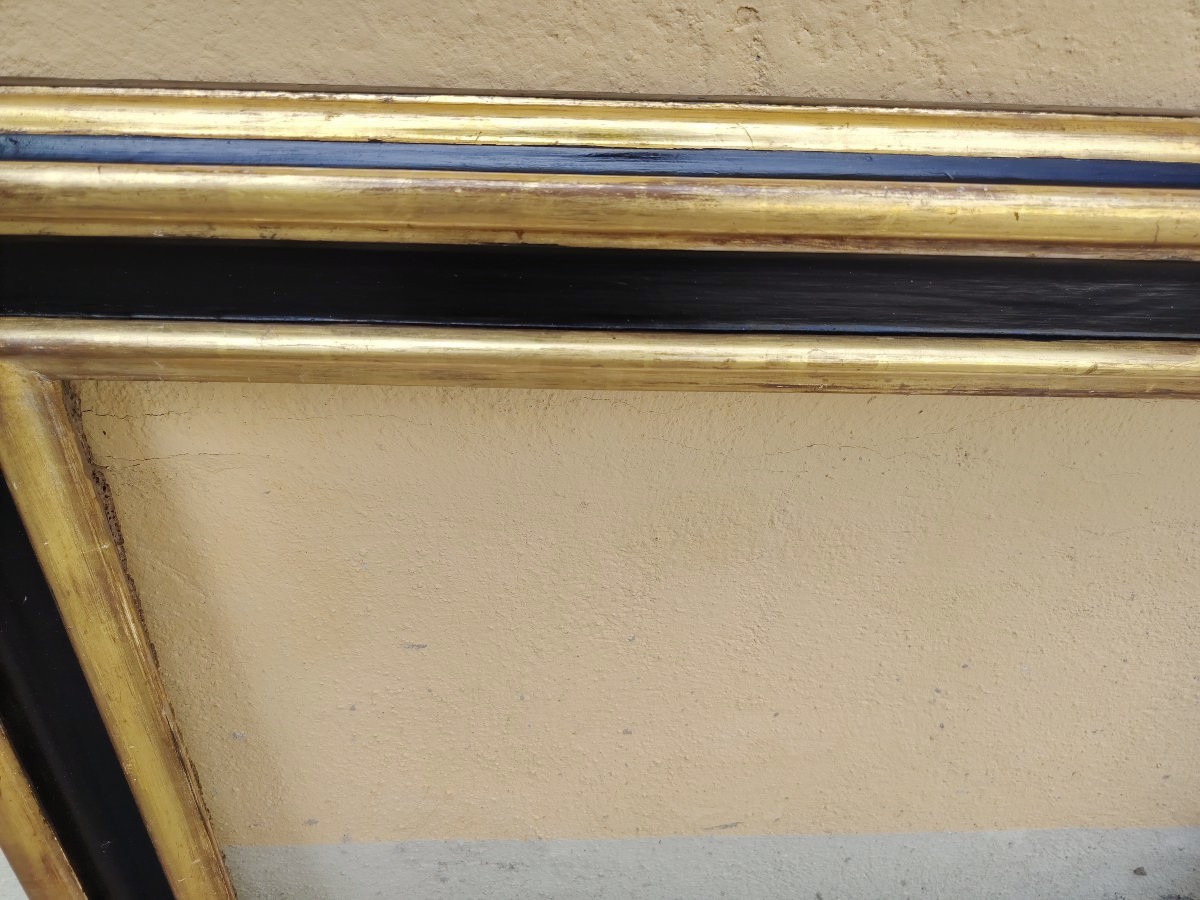 Salvador Rosa Wooden Frame With Gilded Moldings-photo-4