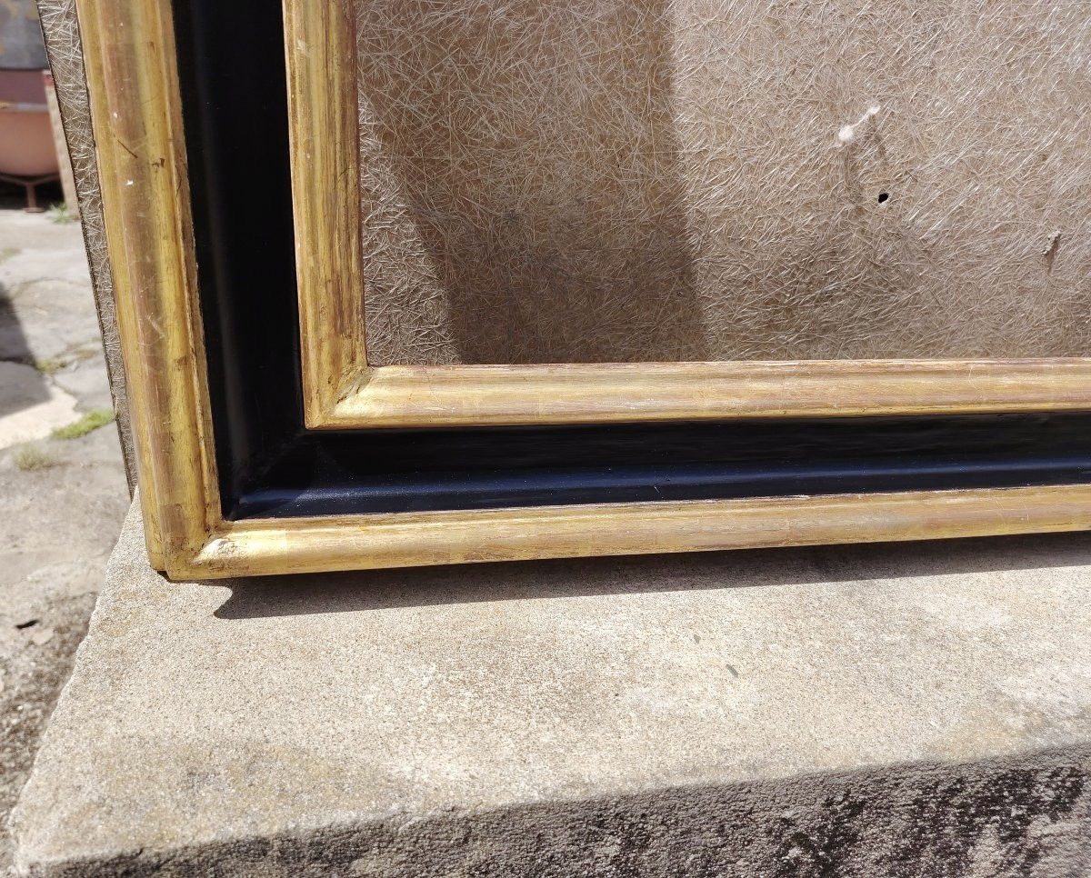 Salvador Rosa Wooden Frame With Gilded Moldings-photo-6