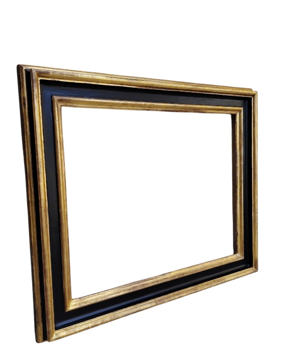 Salvador Rosa Wooden Frame With Gilded Moldings