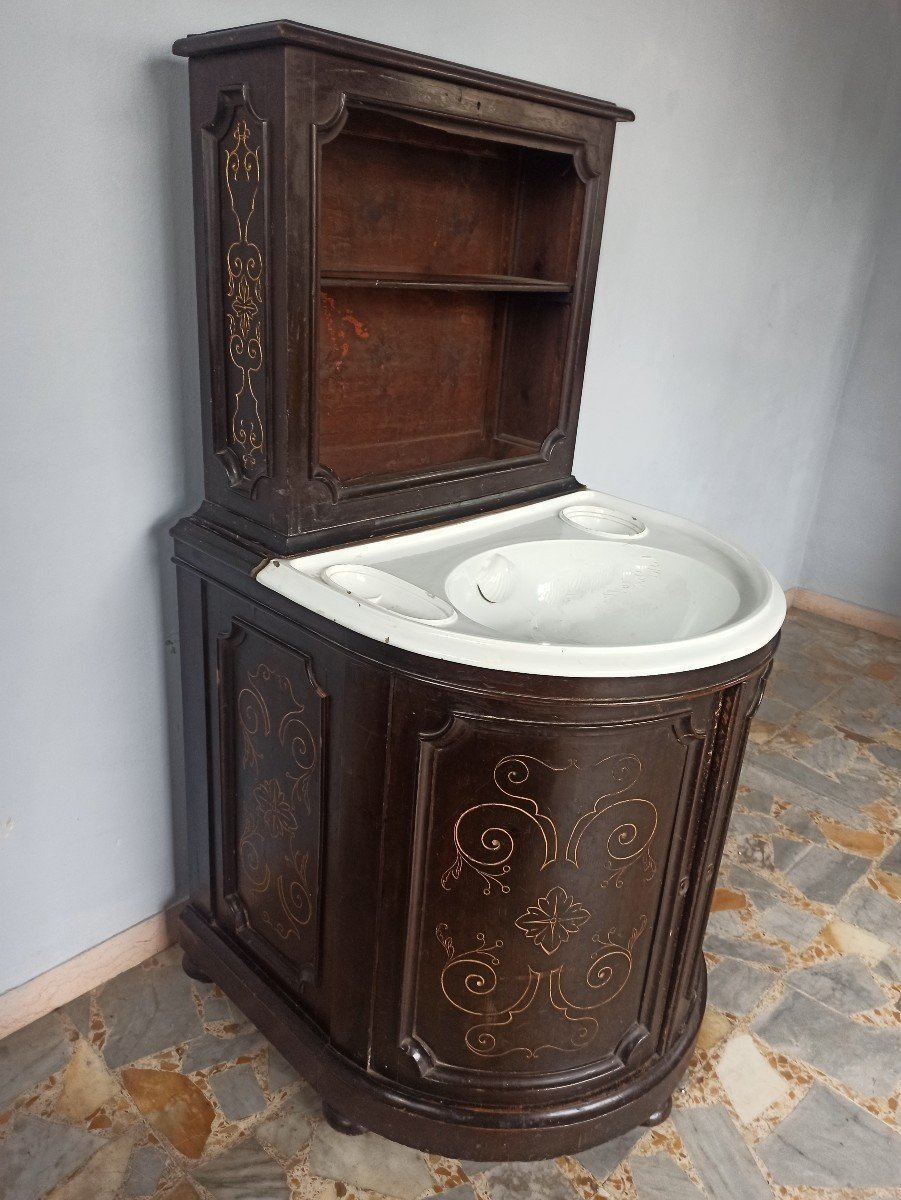 19th-century Italian Bathroom Vanity-photo-3