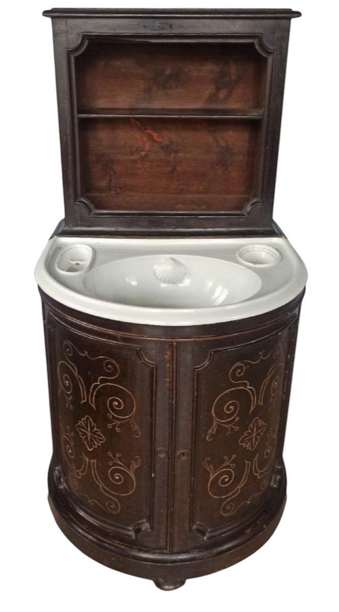 19th-century Italian Bathroom Vanity-photo-4