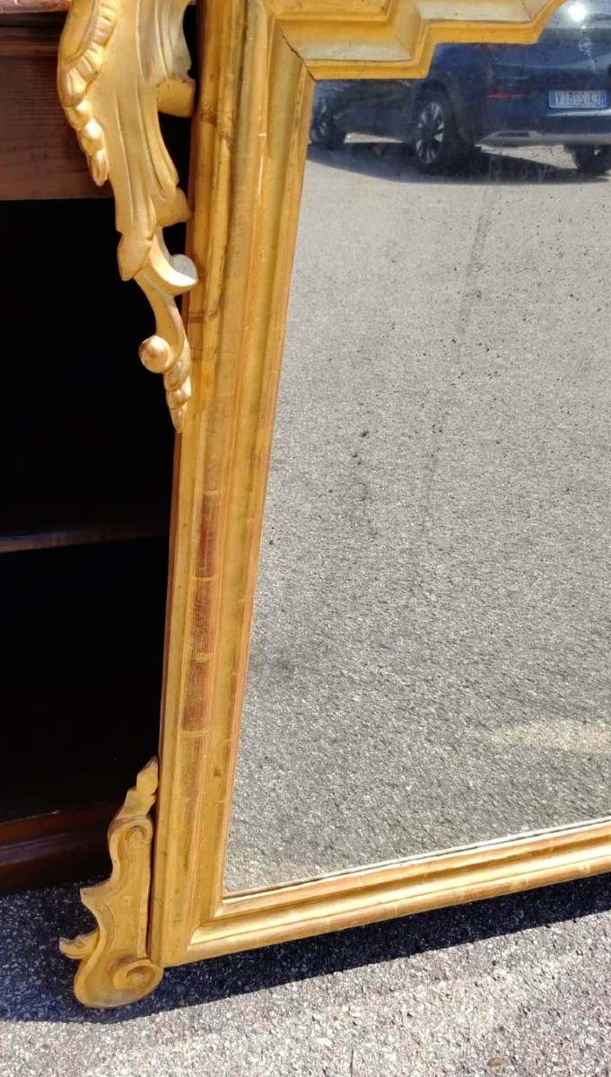 Paire de miroirs anciens Louis-Philippe-photo-5