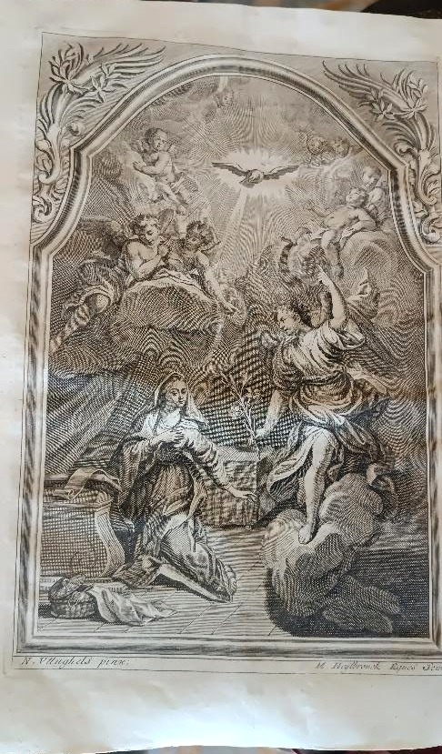 missel ancien - Missale romanum ex décret sacrosancti concilii tridentini 1736-photo-3