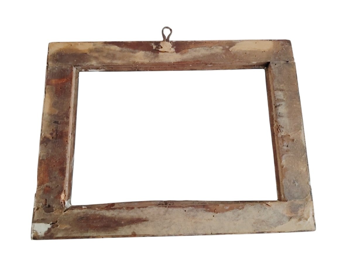 Antique Frame From 17th-century Central Italy, -photo-2