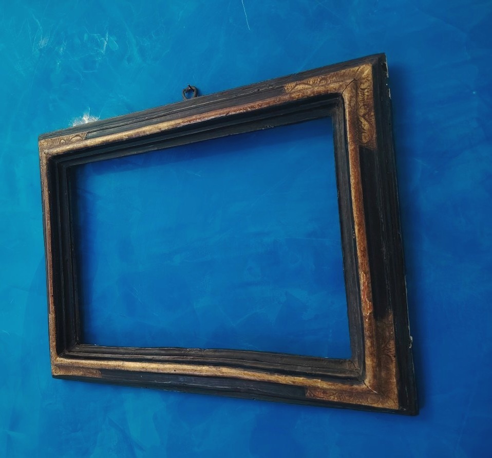Antique Frame From 17th-century Central Italy, -photo-5