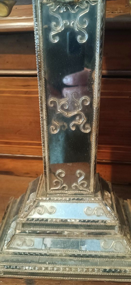 staurothèque antique, croix-reliquaire, relique de la Sainte Croix - Venise, XVIIIe siècle-h.40-photo-4