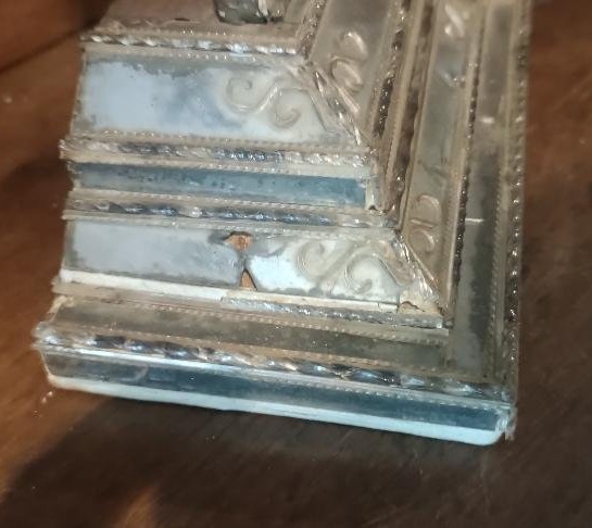 staurothèque antique, croix-reliquaire, relique de la Sainte Croix - Venise, XVIIIe siècle-h.40-photo-8