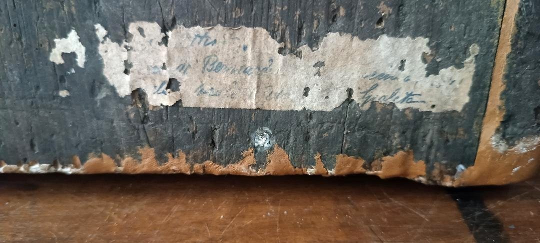 Painting On Wood, Cretan School, 18th Century - Saint John The Baptist-photo-8