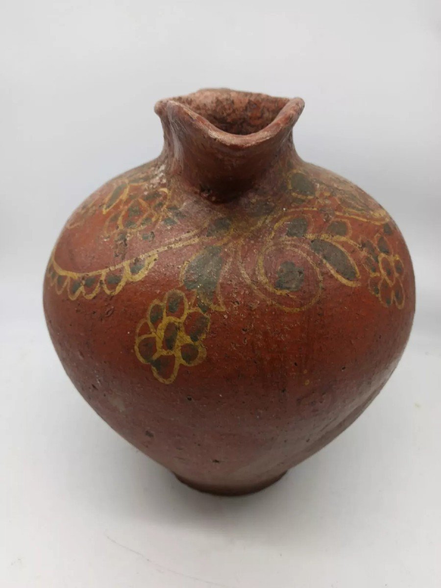 Antique Glazed Terracotta Jar, Tuscany, 17th Century, Italy-photo-3