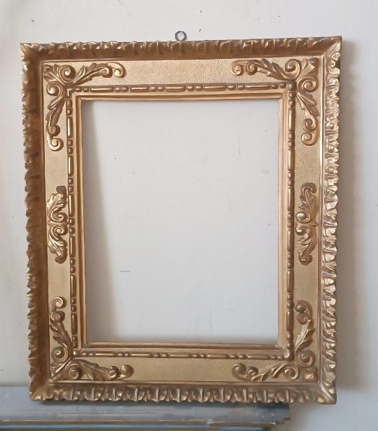 Antique Gilded Wooden Frame-photo-3