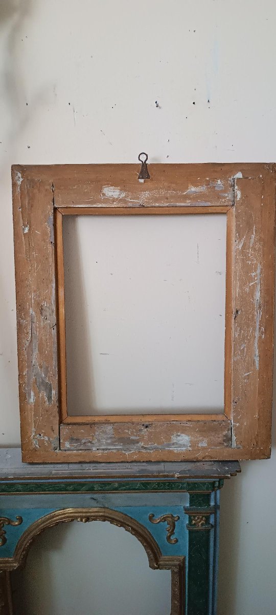 Antique Gilded Wooden Frame-photo-5