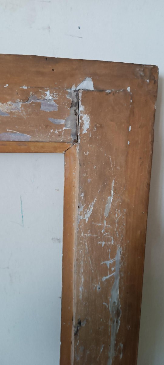 Antique Gilded Wooden Frame-photo-6