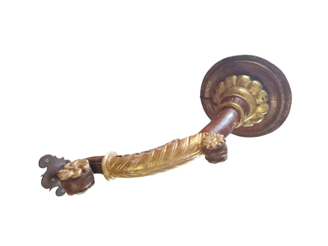  A Pair Of 19th-century Italian Empire-style Wall Sconces-photo-3
