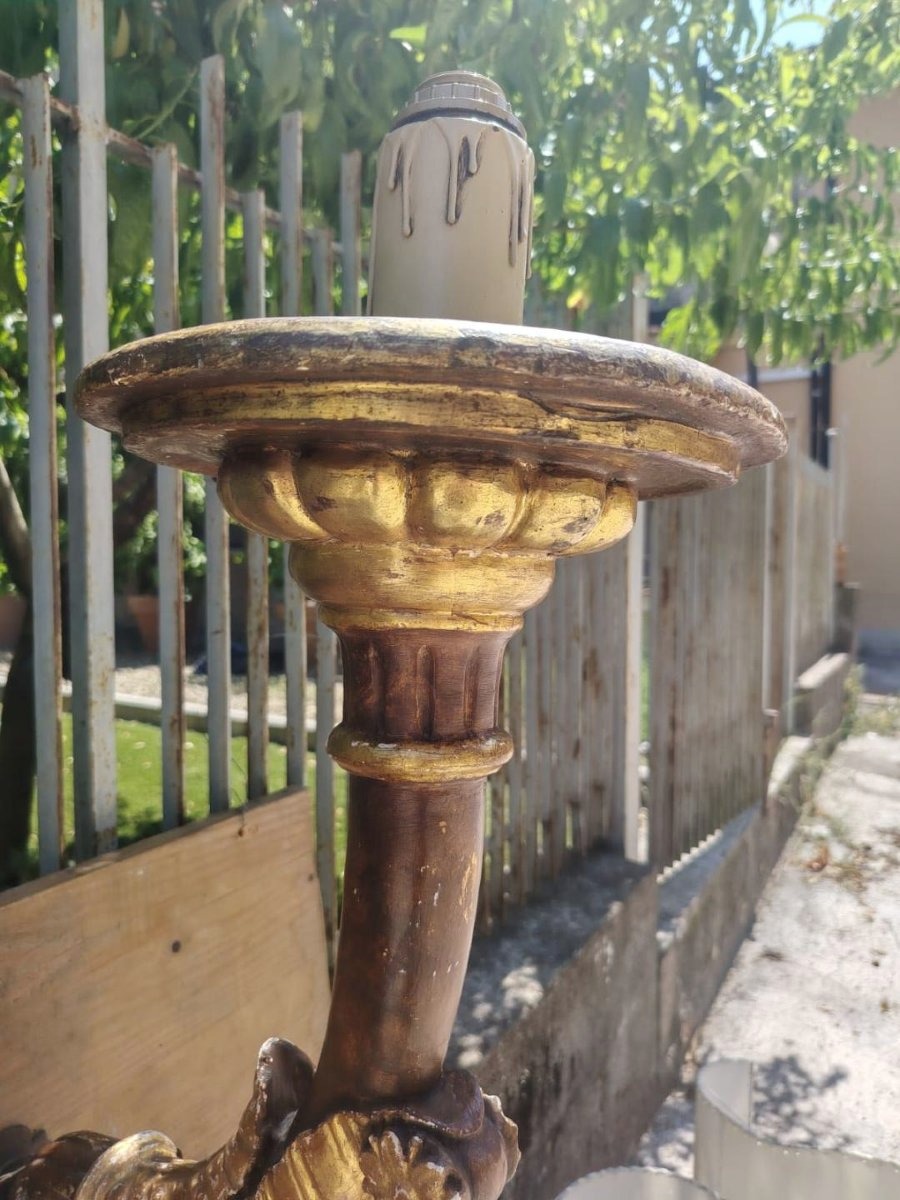  A Pair Of 19th-century Italian Empire-style Wall Sconces-photo-8