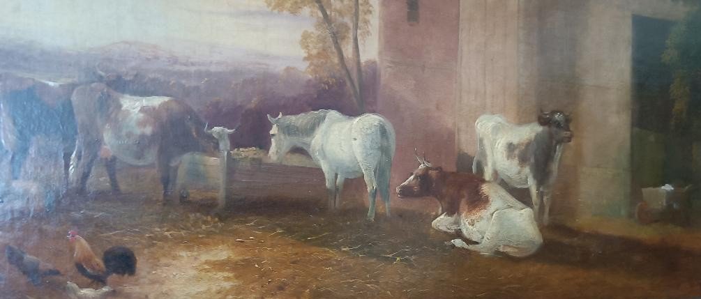 Oil On Canvas, 19th-century English School-photo-5