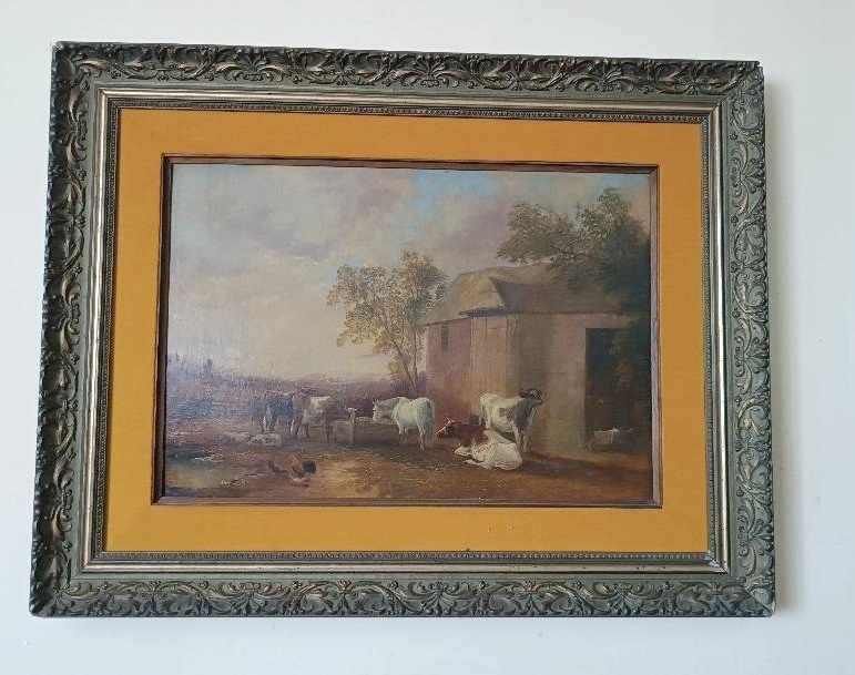 Oil On Canvas, 19th-century English School
