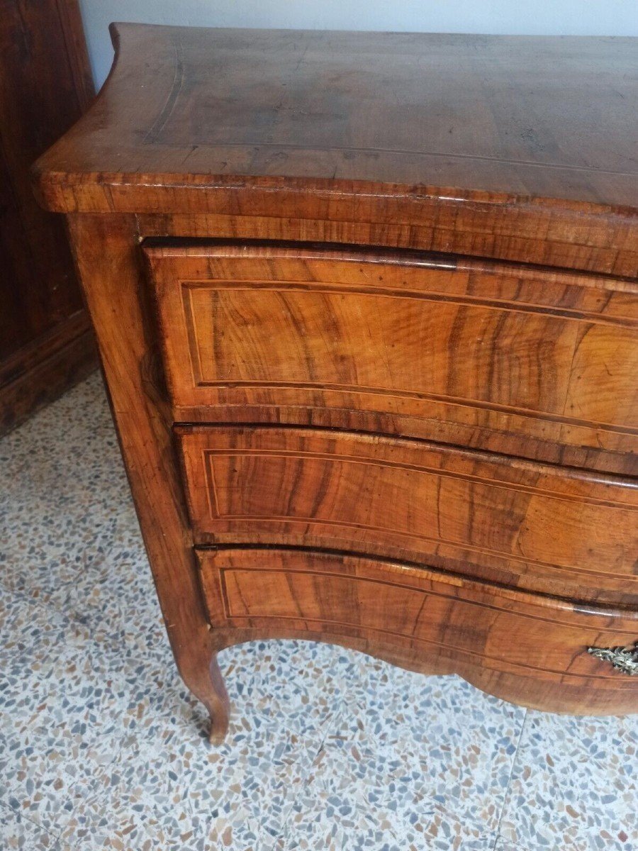 Commode Ancienne Louis XV - Italie Du XVIIIe Siècle-photo-1