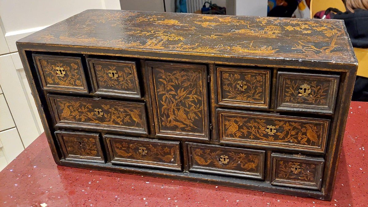 16th-century Coin Box—decorated In The Chinese Style—venice-photo-4