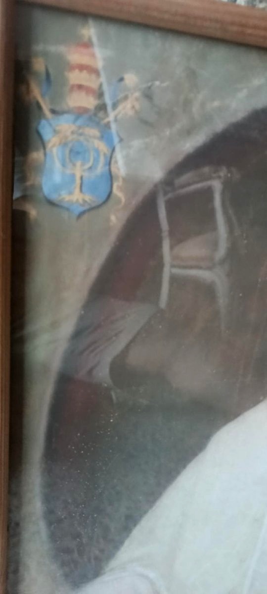 Tempera ancienne sur papier - portrait du pape Jules II de la rovere- XVIIIe siècle-photo-4