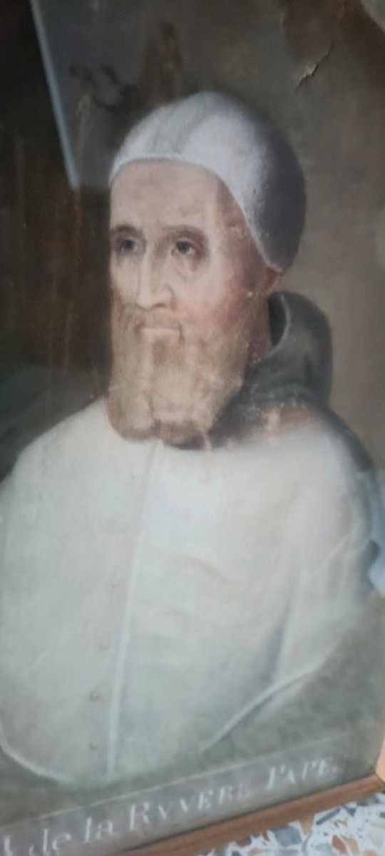 Tempera ancienne sur papier - portrait du pape Jules II de la rovere- XVIIIe siècle-photo-4
