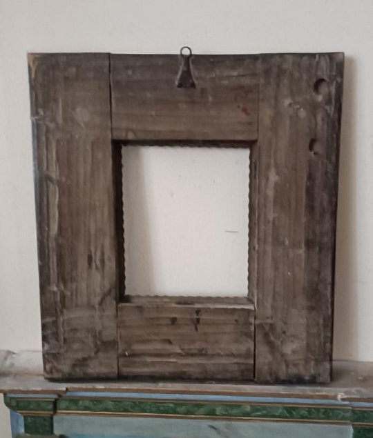 Antique 17th-century Frame - Louis XIII Guilloche-photo-3