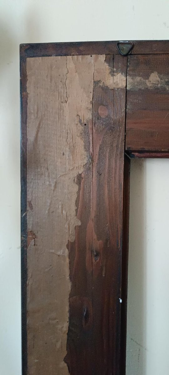 Antique Large Guilloche Frame-photo-5