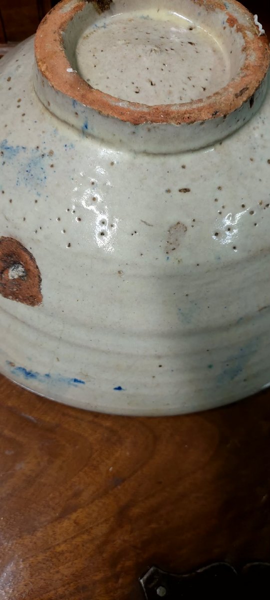 Large Ceramic Bowl By Fajaluza, 19th Century-photo-6