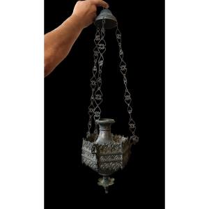 19th Century Neo-gothic Votive Lamp