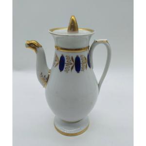 Ancient Porcelain Teapot From The Empire Period