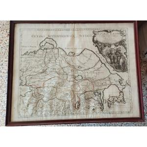 Carte 1683 Grande Tartarie Asie Centrale/nord Rossi / Cantelli