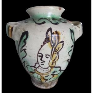 Caltagirone 18th Century Majolica Jug