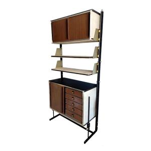 Bookcase Furniture By Umberto Mascagni Design From The 1950s,