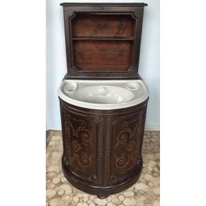 Petit Meuble Toilette COIFFEUSE Napoleon III