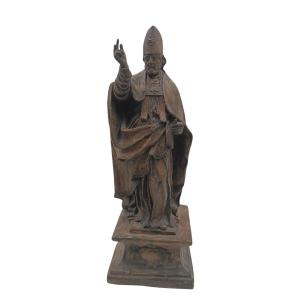 Sculpture En Terre Cuite Du XVIIIe Siècle - école émilienne De San Petronio (italie)